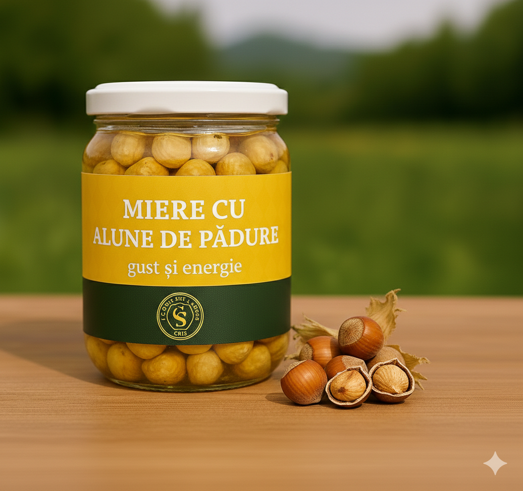 Miere cu Alune de Pădure